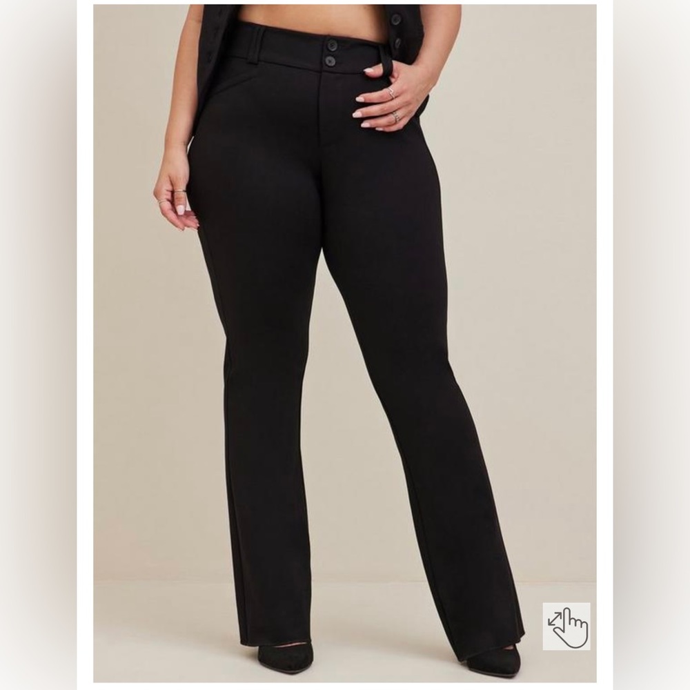 Torrid Slim Boot Ponte Trouser Pants